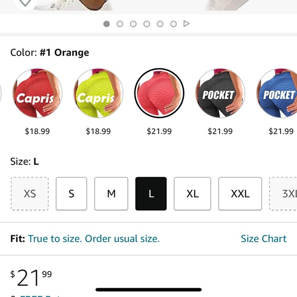 Scrunch booty leggings - Picture 3 of 3